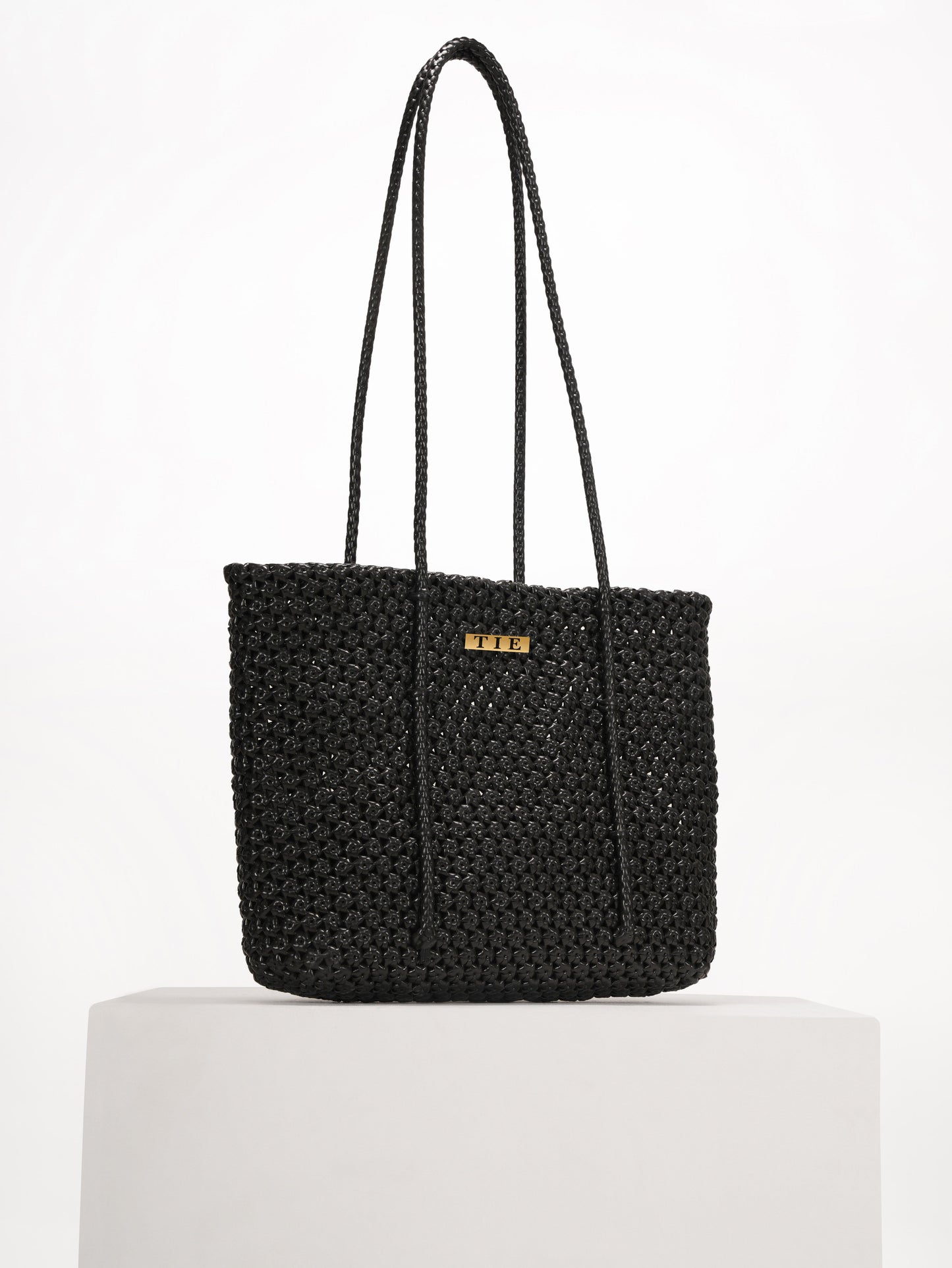 Black Wire Laptop Tote