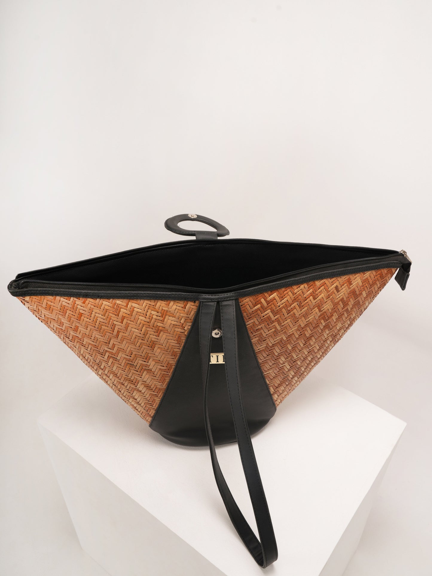 Black Beach Tote Bag