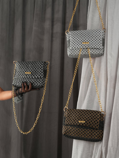 Juno Black & Grey Wire Sling