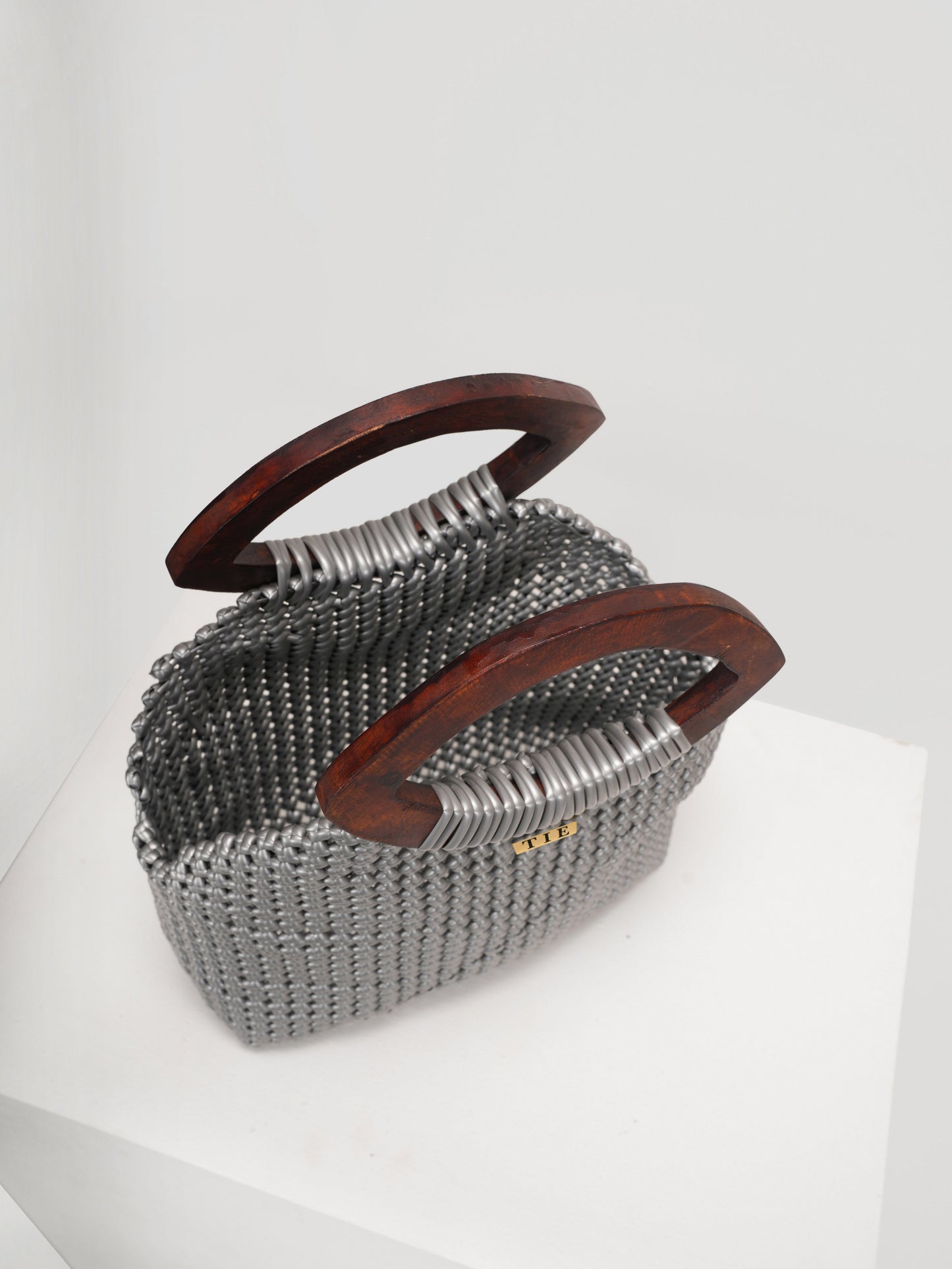 Minimesh Silver Wire Bag