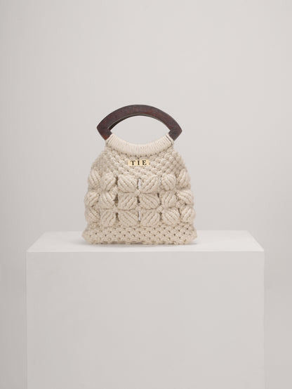 Rae Macrame Shell Bag
