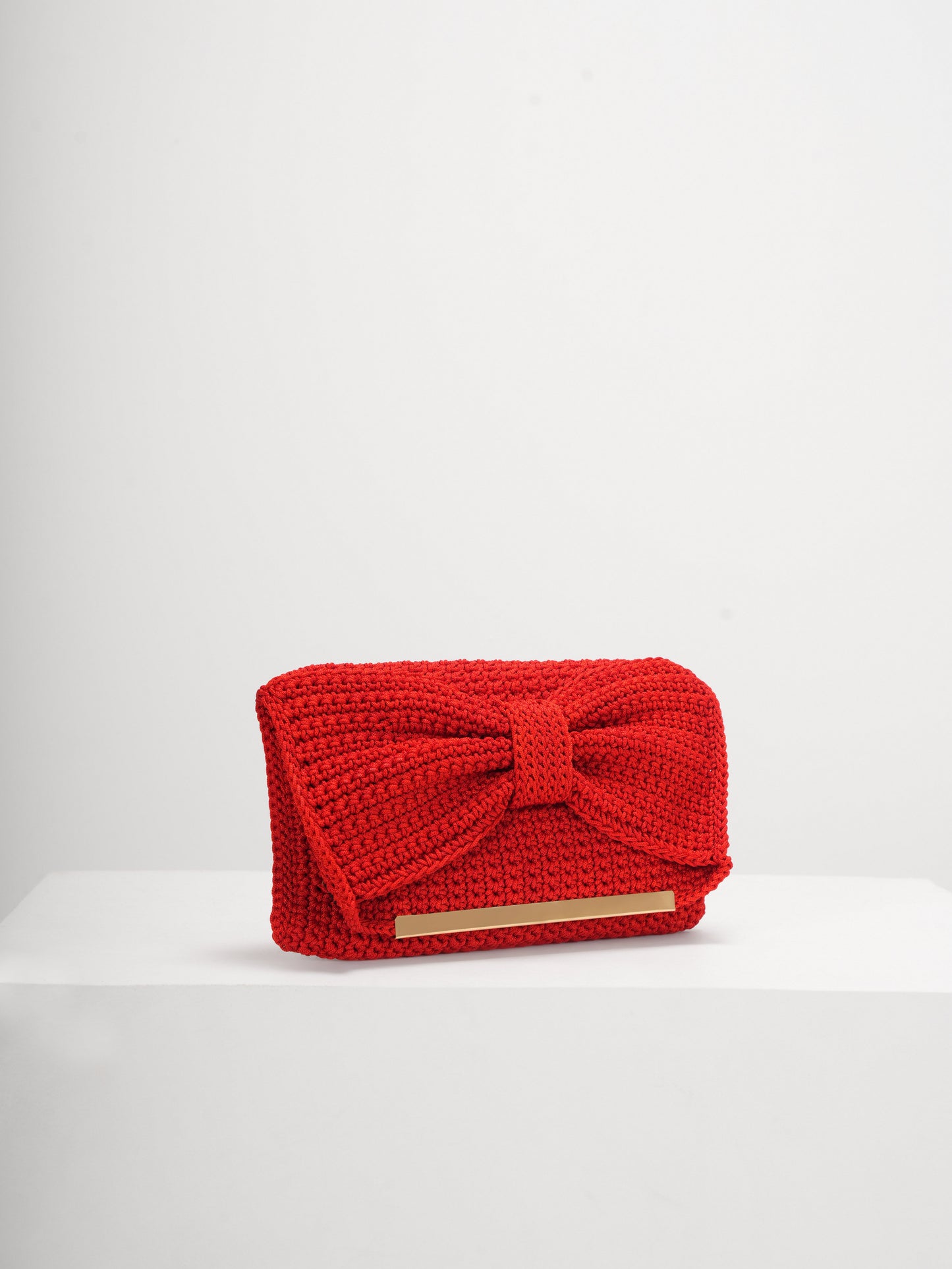 Red Bow Clutch